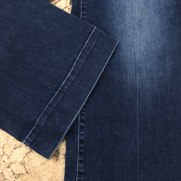 Mossimo Wide-legged Cropped Jean Pant Size 4 - Picture 3 of 7